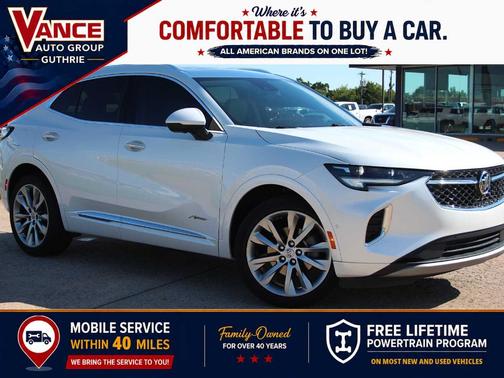 White Frost Tri-Coat 2023 Buick Envision Avenir