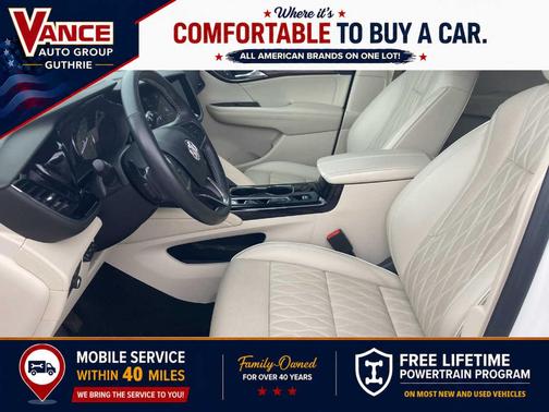 White Frost Tri-Coat 2023 Buick Envision Avenir