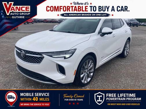 White Frost Tri-Coat 2023 Buick Envision Avenir