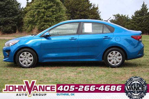 Blue 2023 Kia Rio S