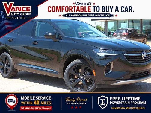 Ebony Twilight Metallic 2022 Buick Envision Essence