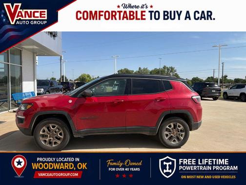 Redline Pearlcoat 2018 Jeep Compass Trailhawk