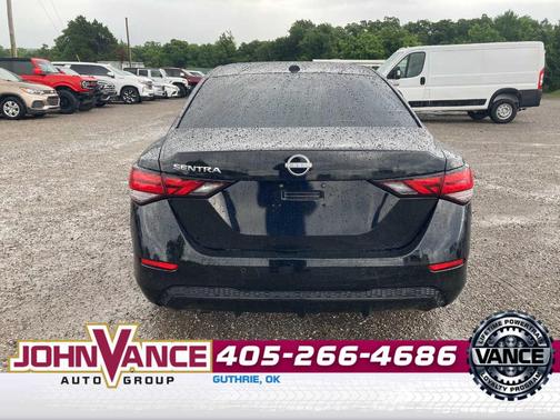 Black 2025 Nissan Sentra SV