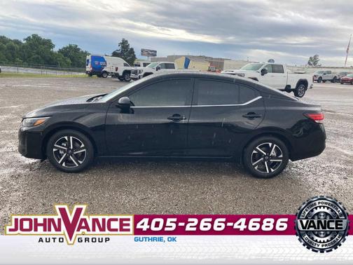 Black 2025 Nissan Sentra SV