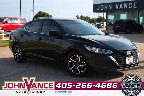 Black 2025 Nissan Sentra SV