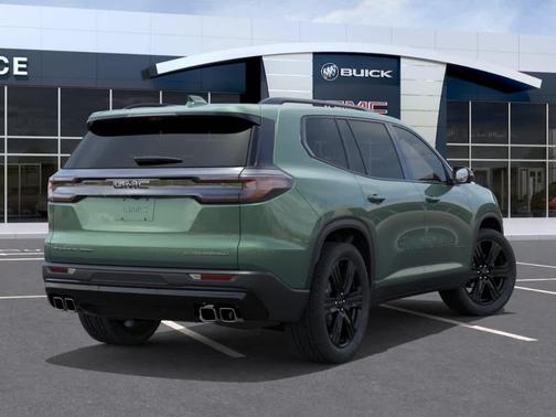 Green Metallic 2027 GMC Acadia ELEVATION