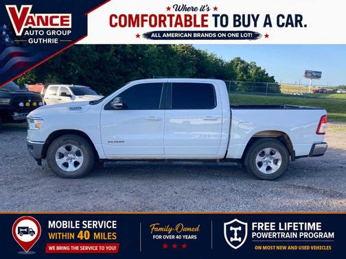 Bright White Clearcoat 2022 RAM 1500 Big Horn