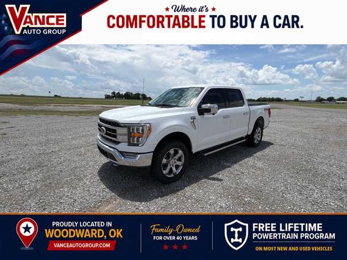 Star White 2021 Ford F-150 Lariat