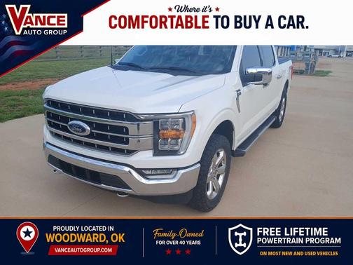 Star White 2021 Ford F-150 Lariat