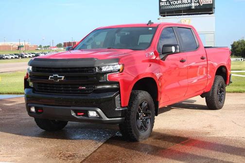Red 2021 Chevrolet Silverado 1500 LT Trail Boss
