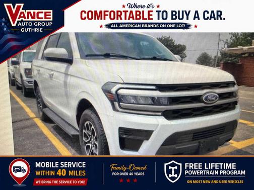 Oxford White 2023 Ford Expedition XLT