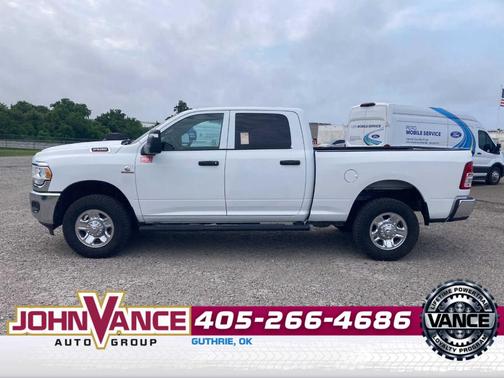 Bright White Clearcoat 2024 RAM 2500 Tradesman