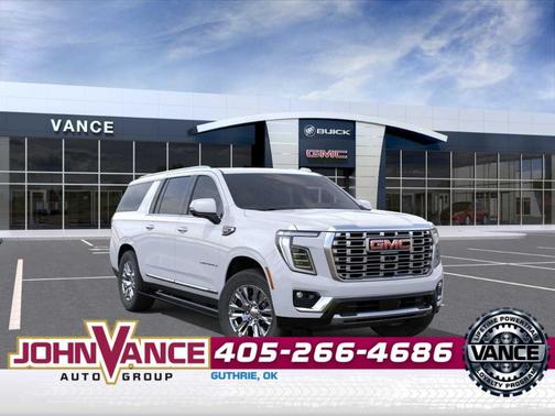 Glacier White 2026 GMC Yukon XL Denali