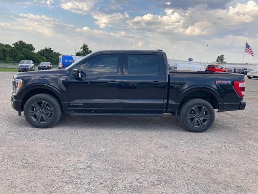 Agate Black Metallic 2023 Ford F-150 Lariat