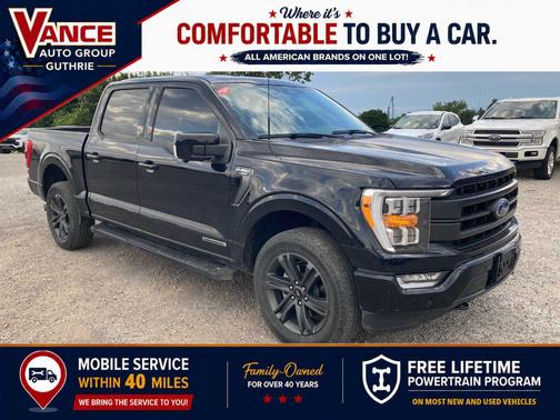 Agate Black Metallic 2023 Ford F-150 Lariat