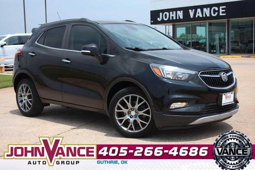 Ebony Twilight Metallic 2018 Buick Encore Sport Touring