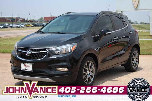 Ebony Twilight Metallic 2018 Buick Encore Sport Touring