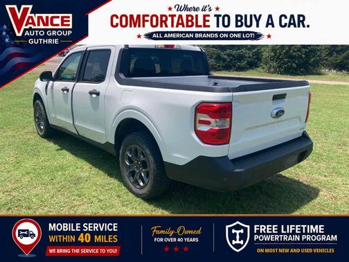 Oxford White 2024 Ford Maverick XLT