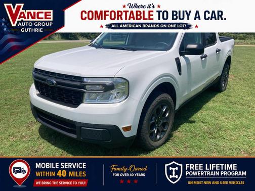 Oxford White 2024 Ford Maverick XLT
