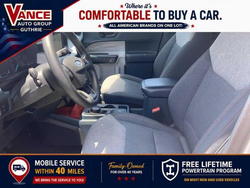 Oxford White 2024 Ford Maverick XLT