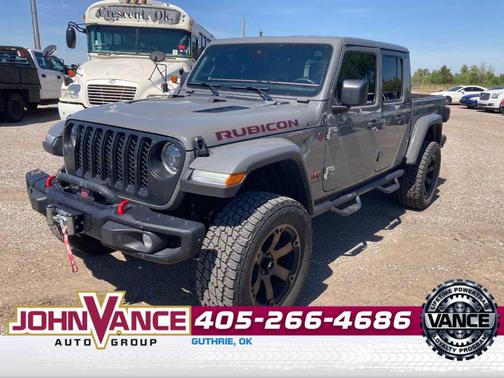 Sting Gray Clearcoat 2023 Jeep Gladiator Rubicon