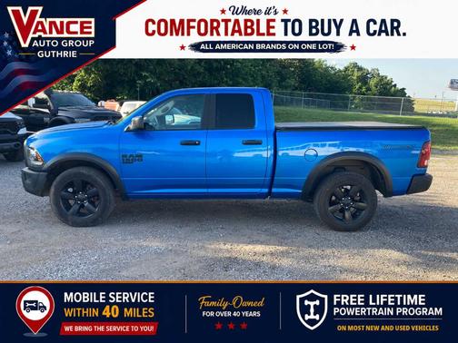 Hydro Blue Pearlcoat 2020 RAM 1500 Classic SLT