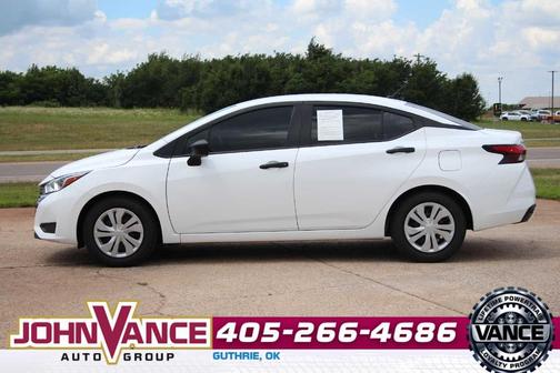 Cloud White 2023 Nissan Versa S