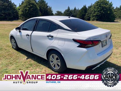 Cloud White 2023 Nissan Versa S