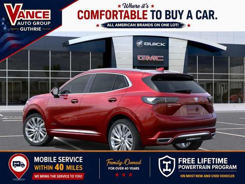 Brilliant Red 2026 Buick Envision Avenir
