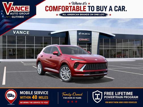 Brilliant Red 2026 Buick Envision Avenir