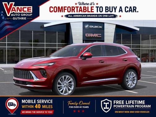 Brilliant Red 2026 Buick Envision Avenir
