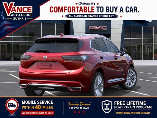 Brilliant Red 2026 Buick Envision Avenir