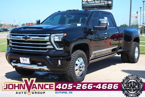 Black 2025 Chevrolet Silverado 3500 High Country