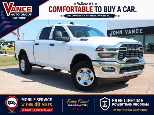 Bright White Clearcoat 2026 RAM 2500 Tradesman