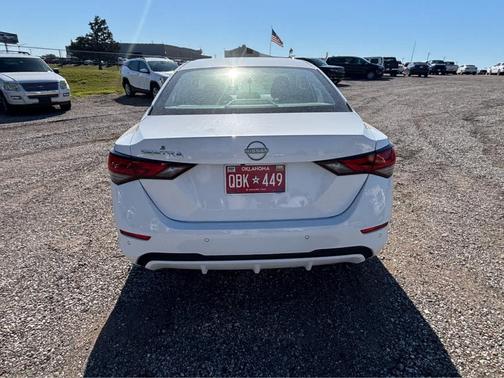 Cloud White 2025 Nissan Sentra S