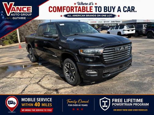 Diamond Black 2026 RAM 1500 Laramie