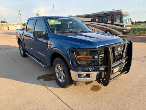 Atlas Blue 2024 Ford F-150 XLT