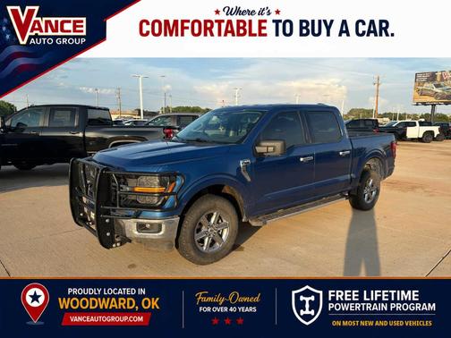 Atlas Blue 2024 Ford F-150 XLT