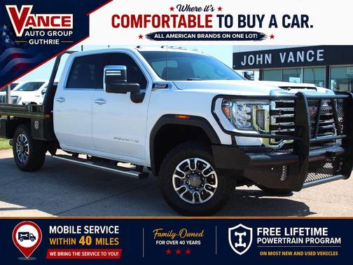 Summit White 2022 GMC Sierra 3500 SLT