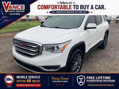 Summit White 2018 GMC Acadia SLT-1