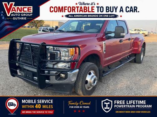 Rapid Red Metallic Tinted Clearcoat 2022 Ford F-350 XLT