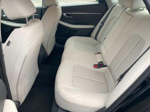 Black 2025 Hyundai SONATA SEL