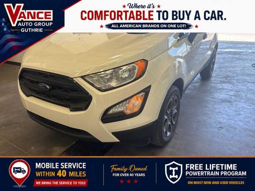 Diamond White 2022 Ford EcoSport S