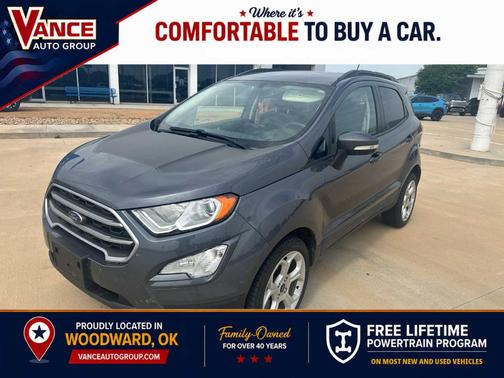 Smoke Metallic 2021 Ford EcoSport SE