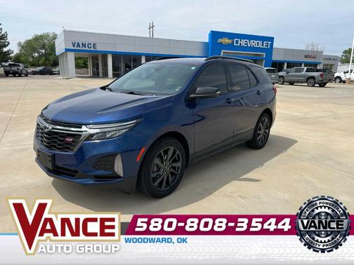 Blue Glow Metallic 2023 Chevrolet Equinox RS