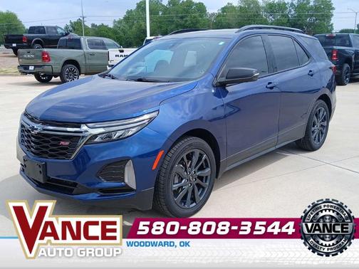 Blue Glow Metallic 2023 Chevrolet Equinox RS