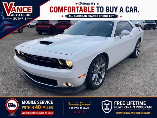 White Knuckle Clearcoat 2022 Dodge Challenger GT