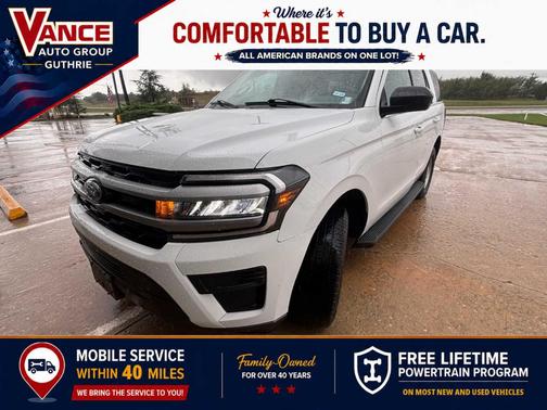 Oxford White 2022 Ford Expedition XL