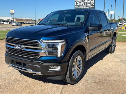 Blue 2024 Ford F-150 King Ranch