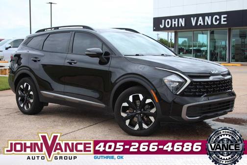 Ebony Black 2023 Kia Sportage X-Line
